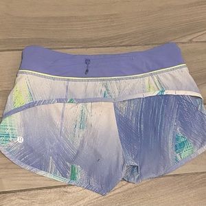 Lululemon Speed Up Shorts Size 4